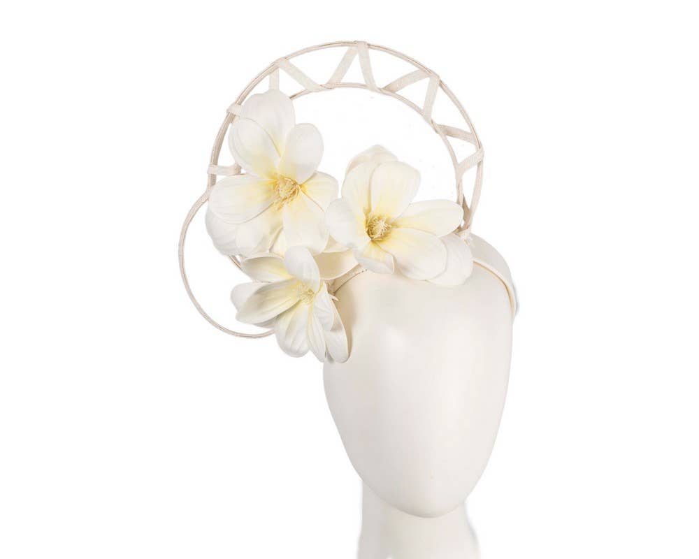 Max Alexander by Cupids Millinery Melbourne – wholesale Fascinator-hatt - Dam – Unikt blommafascinator pannband8