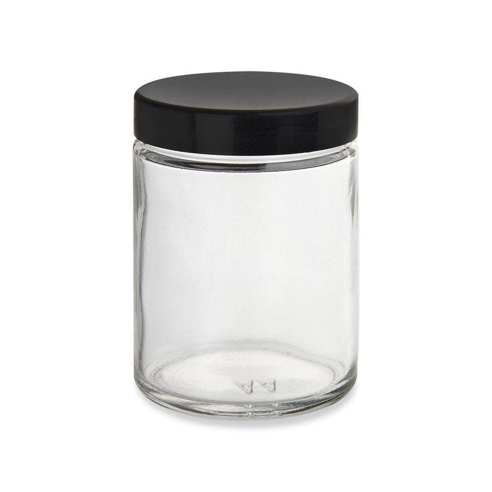 Cannatron - Wholesale Jar - Loud Lock - Glass Jar w/ Lid - 4oz - 100ct