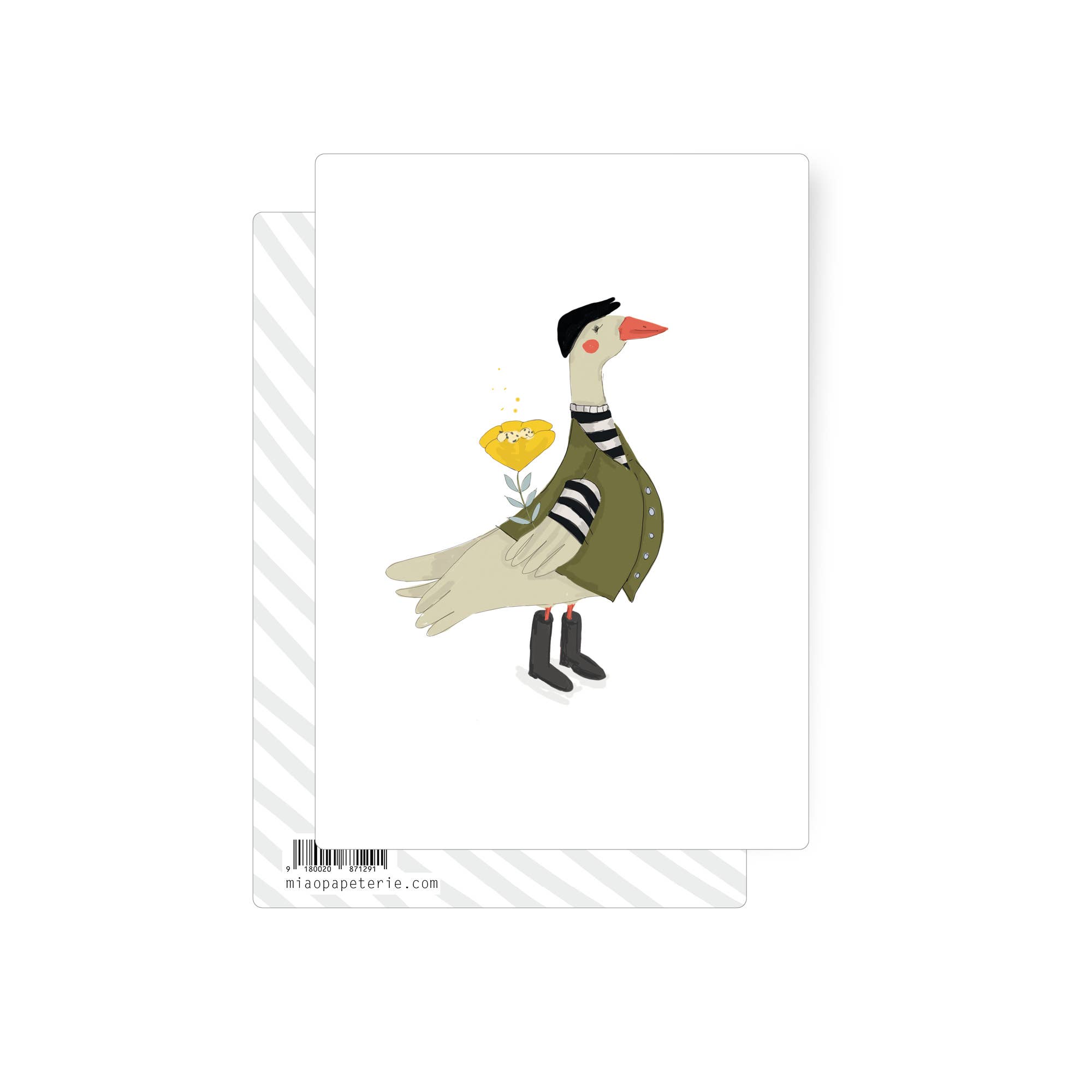 MIAO Papeterie – wholesale Postcard – Goose | postcard0