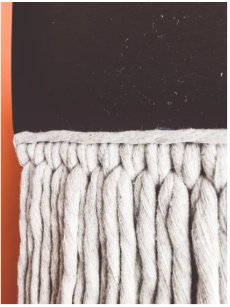 Imoha - Wholesale Decorative Panel - Macrame wandpaneel Black Grey2