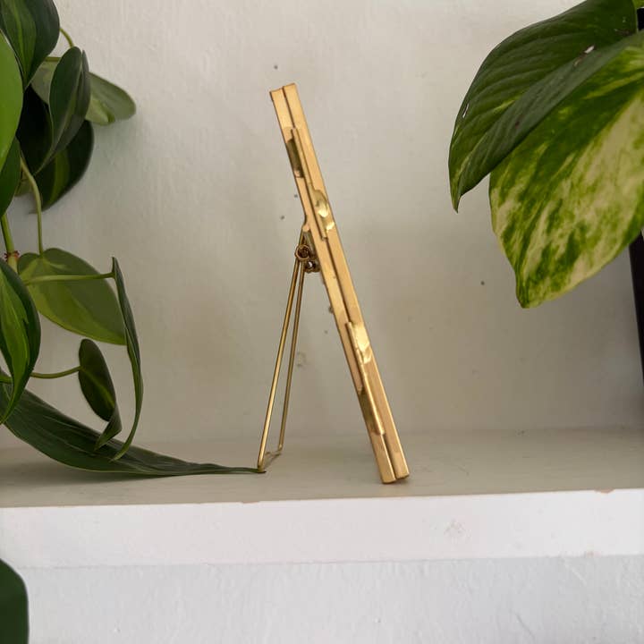 jcarp designs - Wholesale Decorative Tabletop Object - Hand-Painted Sunflower Glass Frame: Whimsical Home Decor2