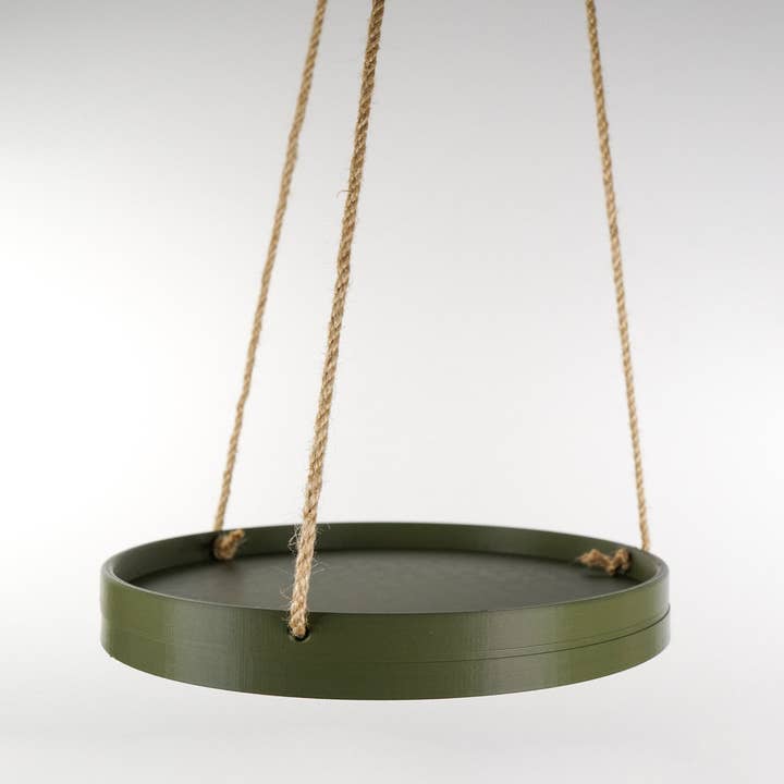 Rosebud Homegoods - Wholesale Hanging Planter - The Minimalist Hanging Plant Tray, Multiple Colors & Sizes