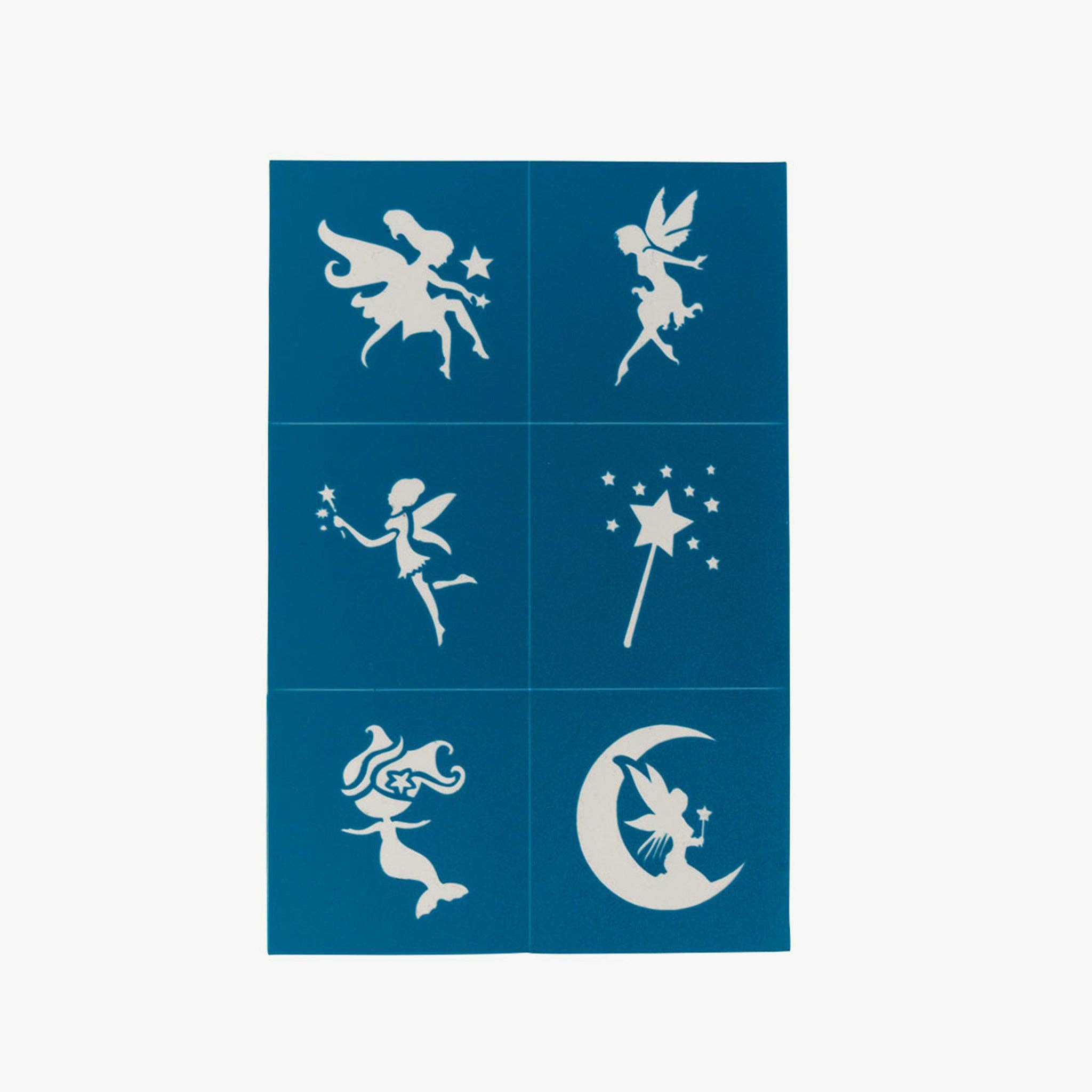 Oh Flossy - Venta al por mayor Maquillaje infantil/pintura facial - Niños - Plantillas adhesivas reutilizables para maquillaje y pintura facial Oh Flossy3