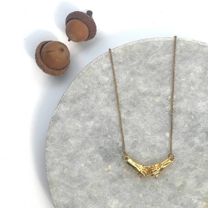 Modern Madini - Wholesale Pendant/Charm Necklace - Pinky swear necklace