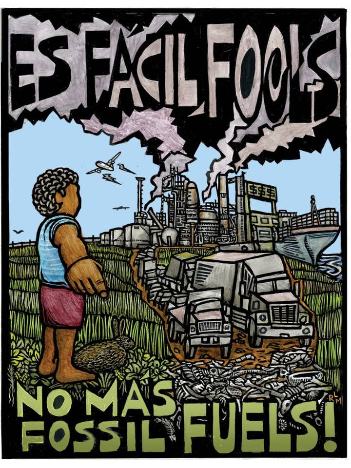 C'est facile, Imbéciles (Affiche) pour la vente par Ricardo Levins Morales Art Studio