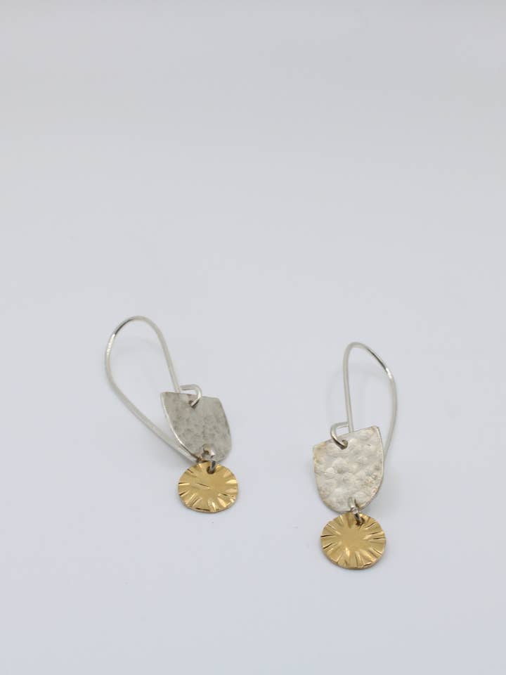 Single Sun Drop Earrings for wholesale by Marie Moon Design Co