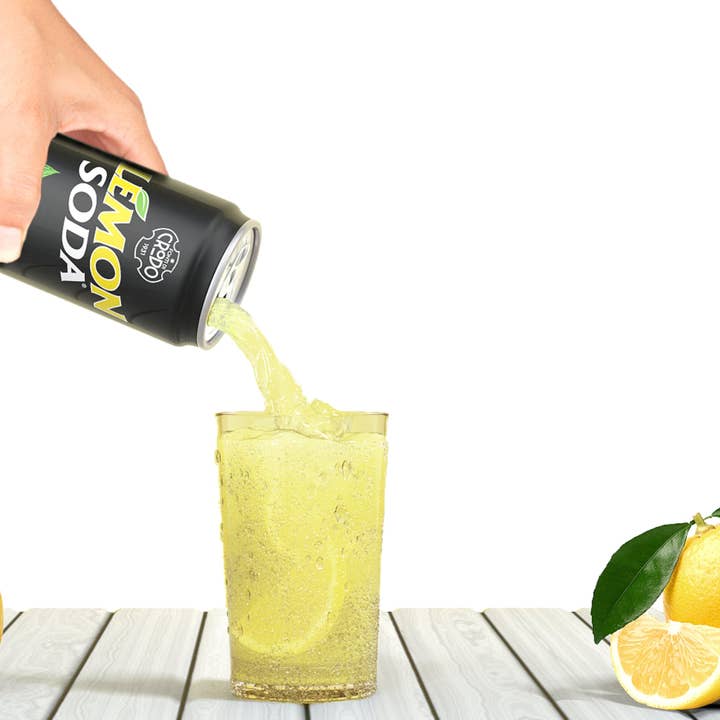 utoppa GmbH - Wholesale Soda/carbonated drink - Crodo Lemon Soda 330 ml1