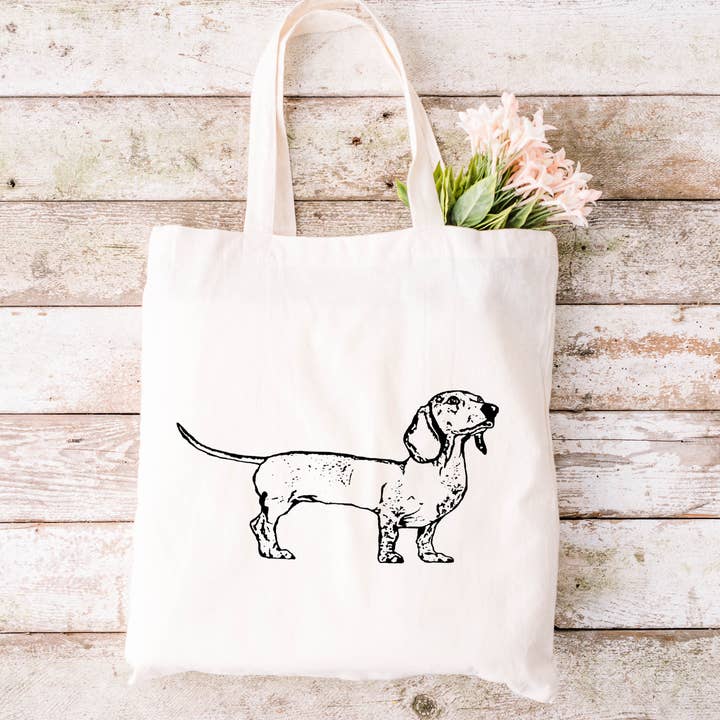 Spicy Kitten Designs - Wholesale Tote Bag - Women's - Dachshund - Dog Tote Bag4