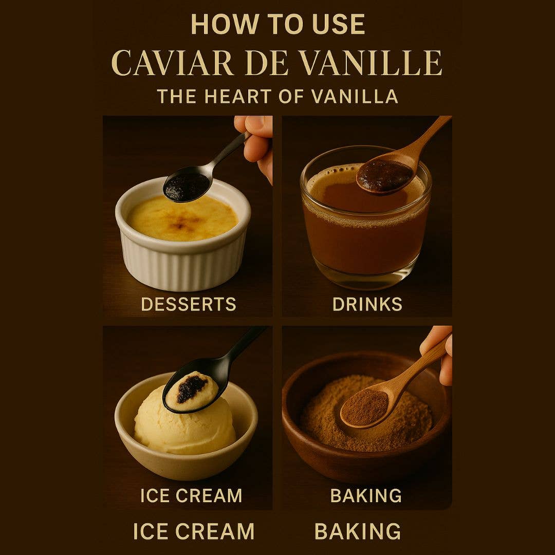 Comptoir Des Epices Madagascar - Wholesale Vanilla/fruit extract - Bourbon Vanilla Caviar - Pure Vanilla Hearts 50g5