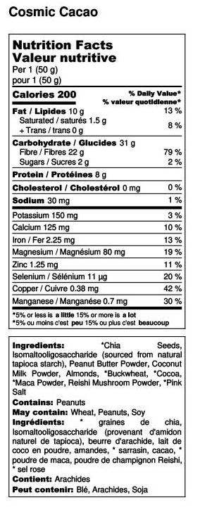 Mindfoods - Wholesale Pudding - Mindfoods Chia Pudding Cosmic Cacao, 50g2