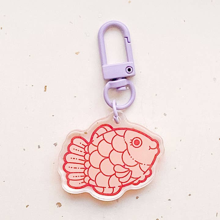 Taiyaki Akryl Charm för wholesale av Alum and Ink