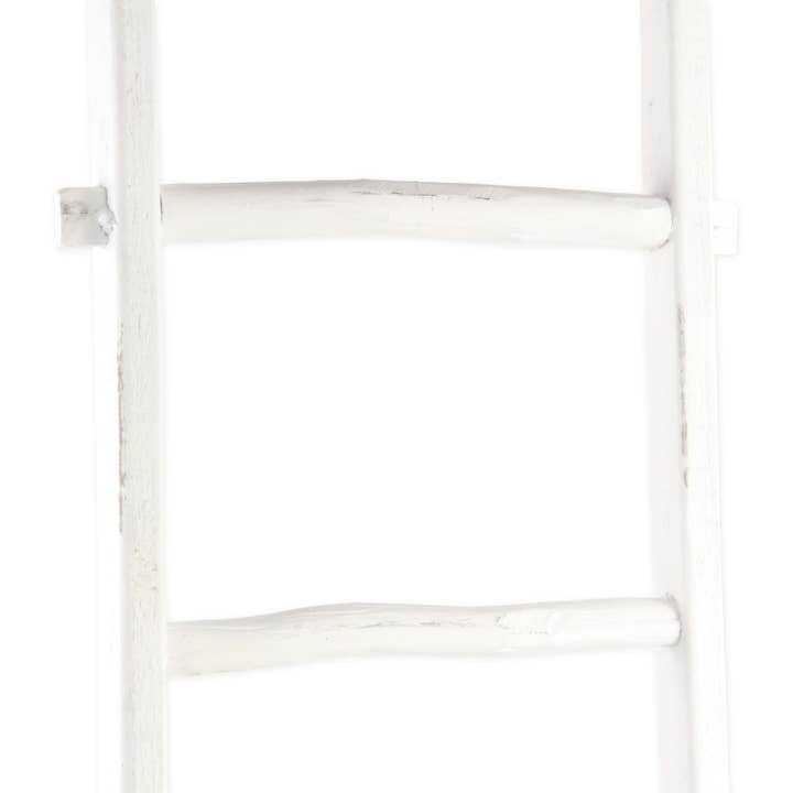 Cheungs Home Decor – wholesale Fristående hylla – Atwater Rustik vit stege - | Display | Stege |