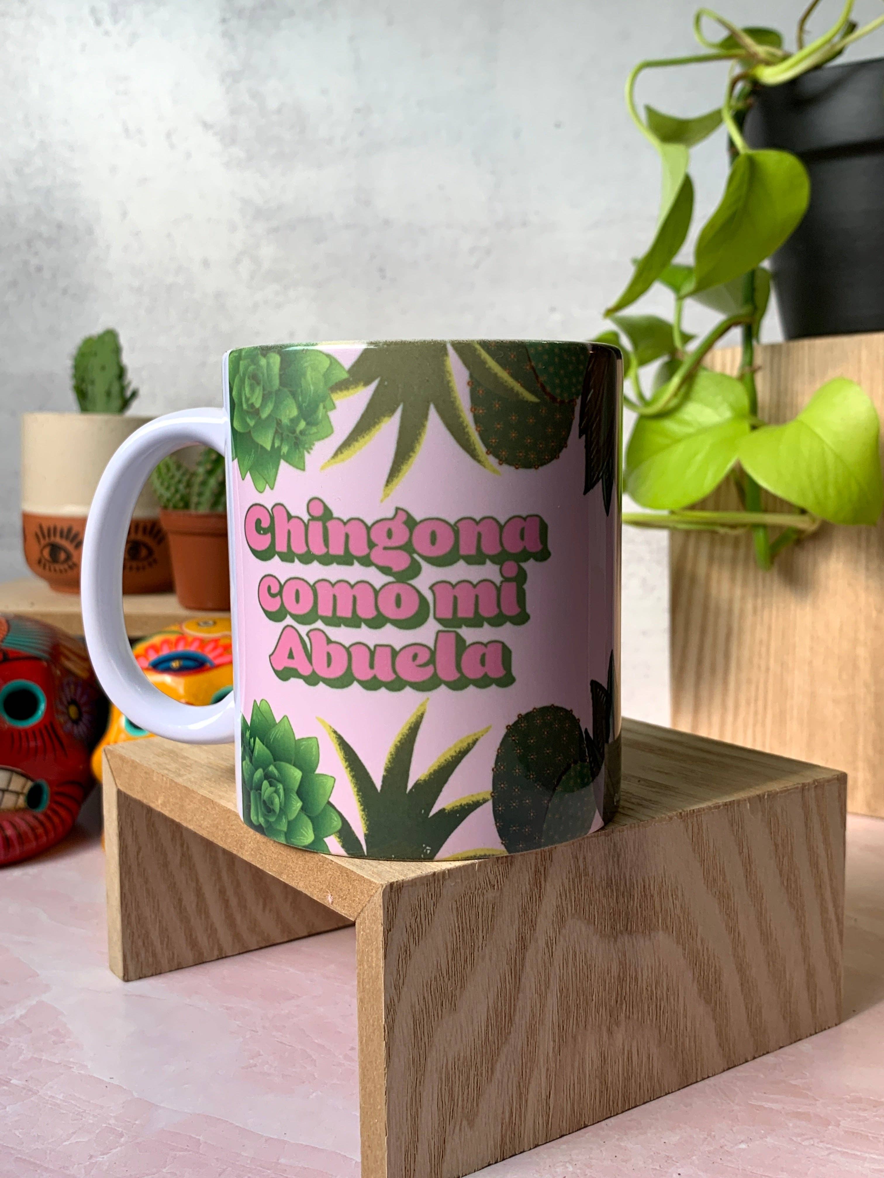 Very That - Wholesale Coffee Mug - Chingona Como Mi Abuela Mug by Very That | Full Wrap