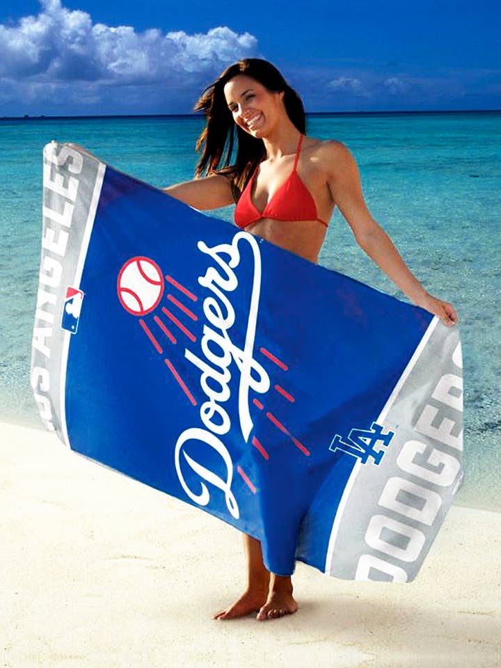 Beach Towel (MLB/LA Dodgers) for wholesale by KC Factory