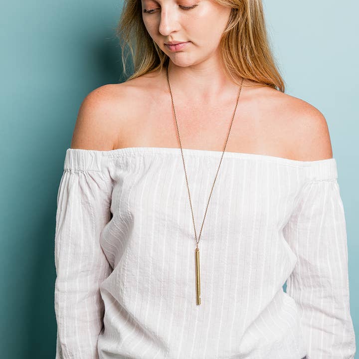 Ornamental Things - Wholesale Pendant/Charm Necklace - Long Whistle Necklace1