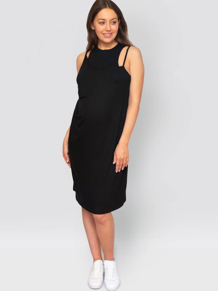 essential dress - black for wholesale by úton