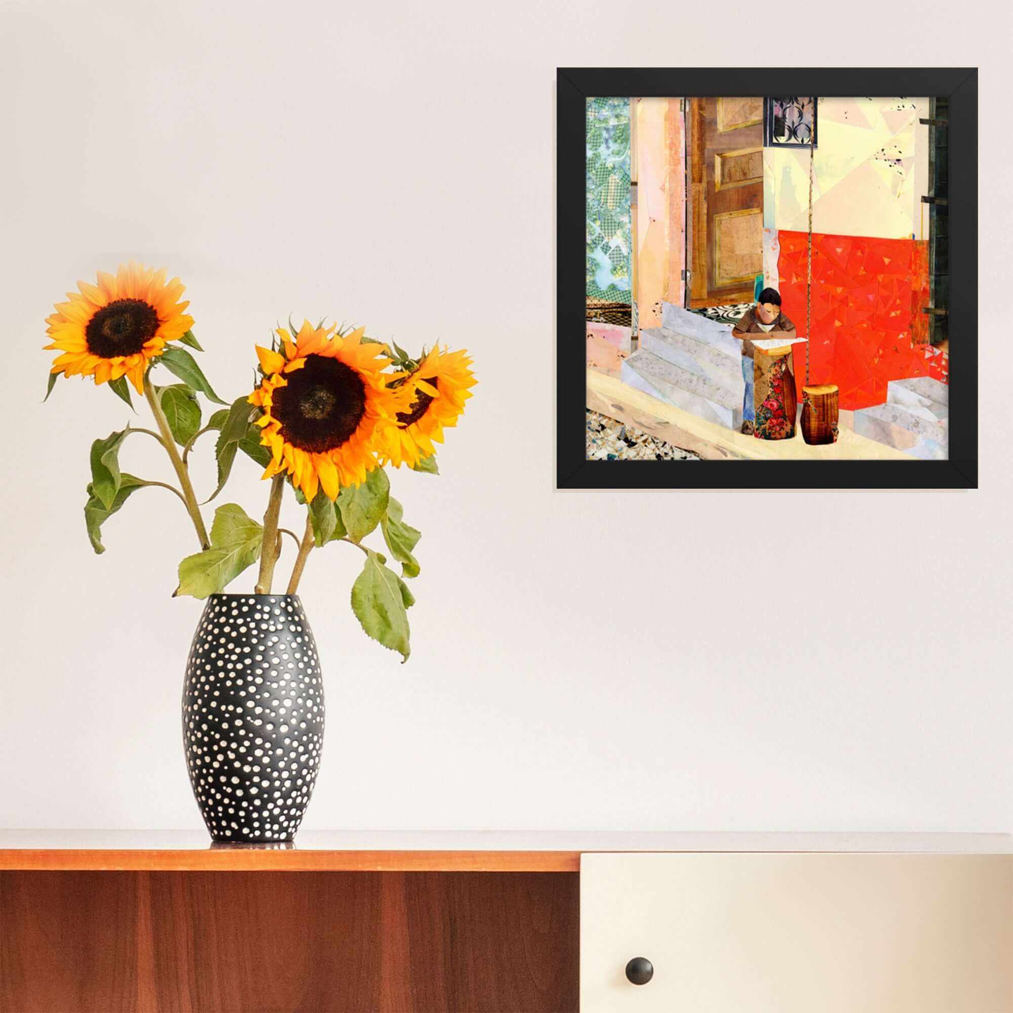 more the merrlier - Wholesale Art Print - Copán Ruinas, Honduras Framed Collage Art Print2