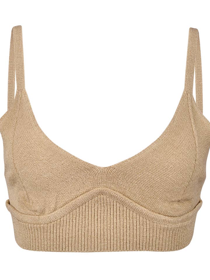 Pacific Knit Top Sand for wholesale by THIS IS A LOVE SONG