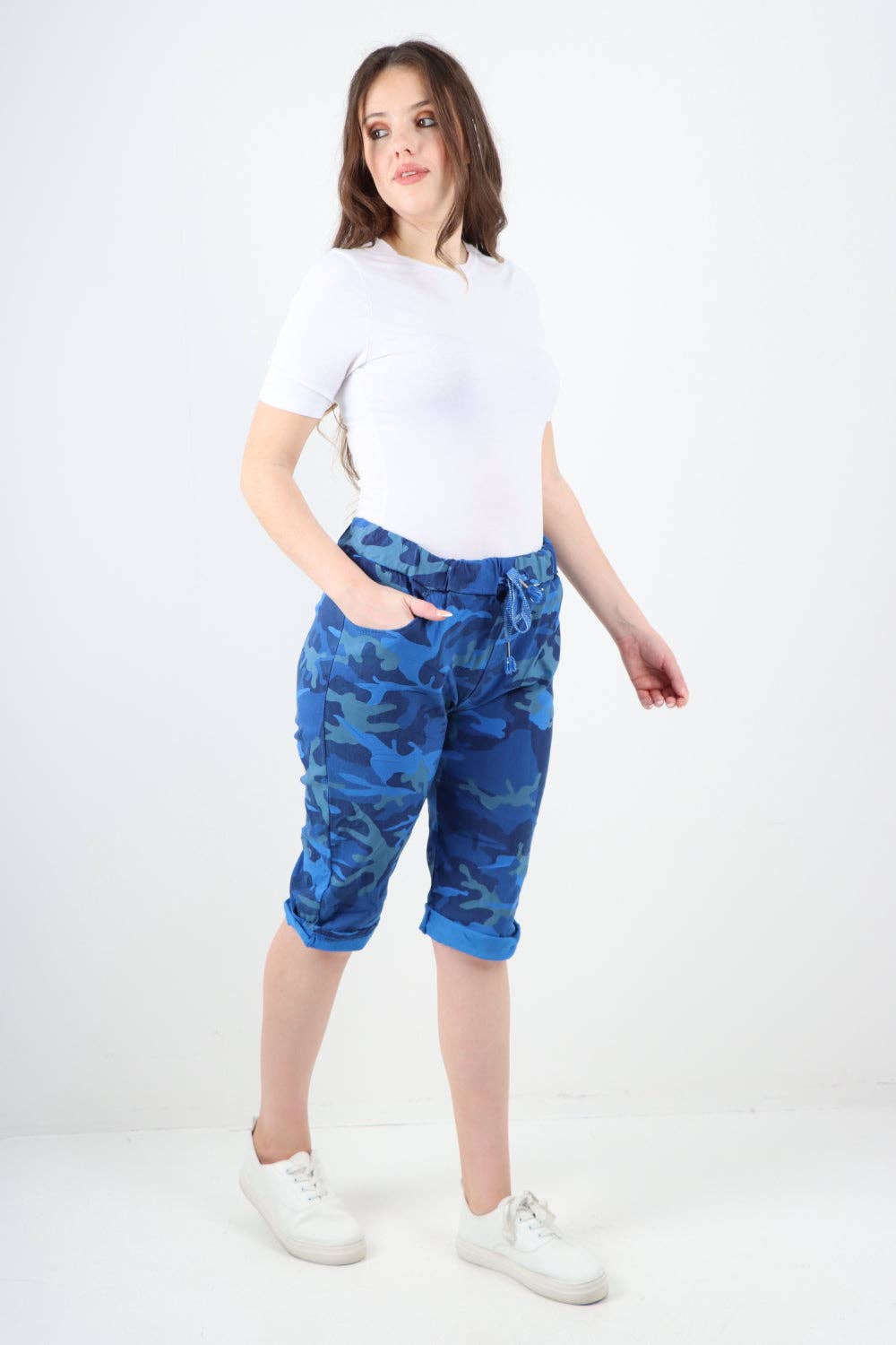 Miss Bold – wholesale Shorts – Women’s – Italian Camouflage Magic Chino Shorts42