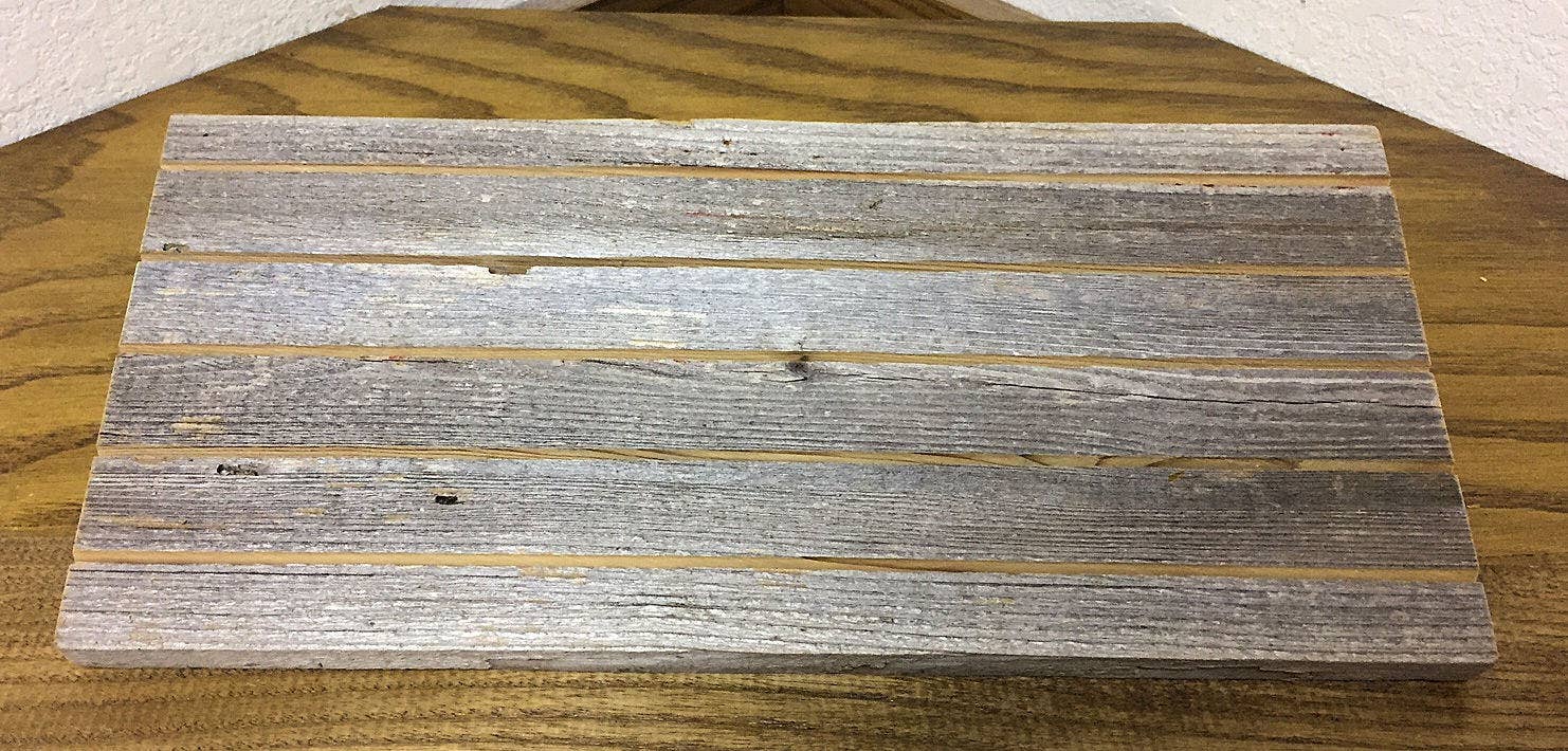 Gifted Shop Works, LLC - Wholesale Jewelry Stand & Display - Weathered Wood Earring Card Holder Stand Display8