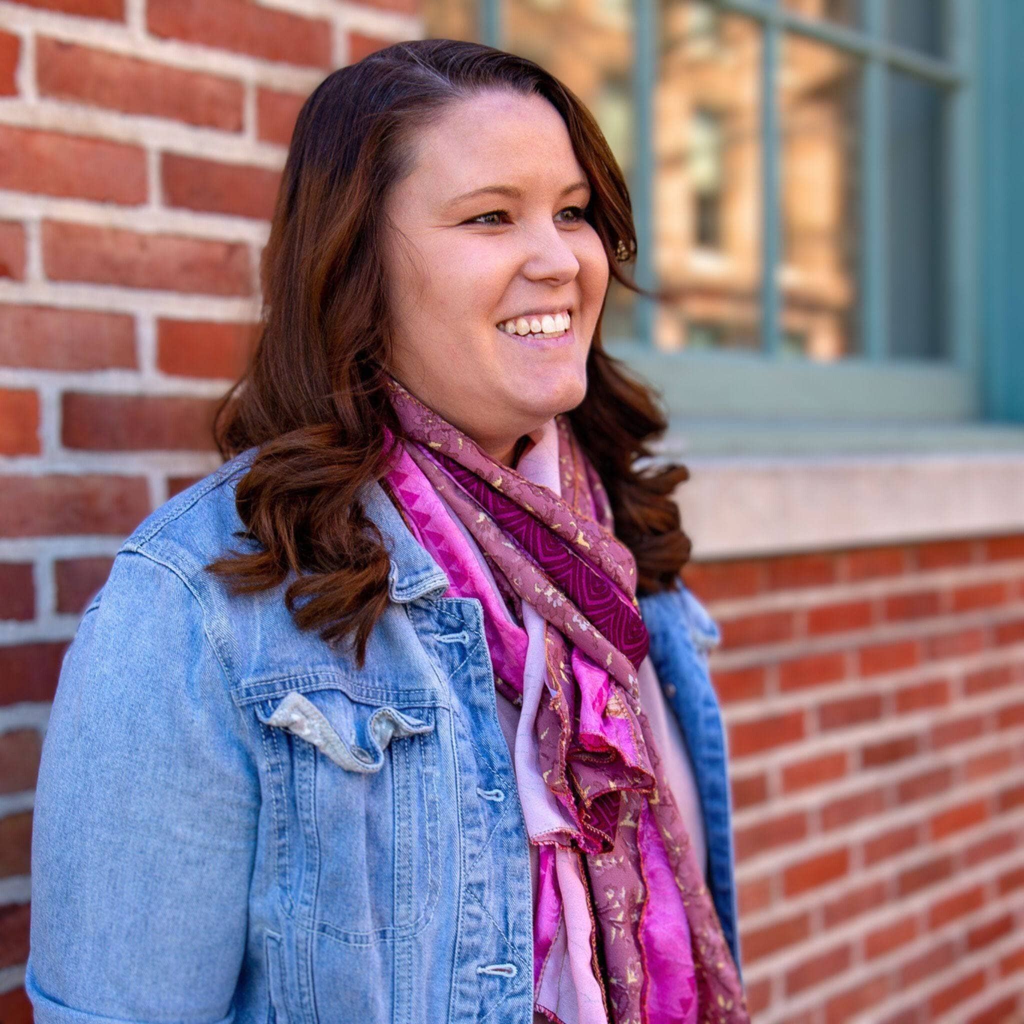 Darn Good Yarn - Wholesale Scarf - Women's - Reclaimed Sari Medley Scarf5