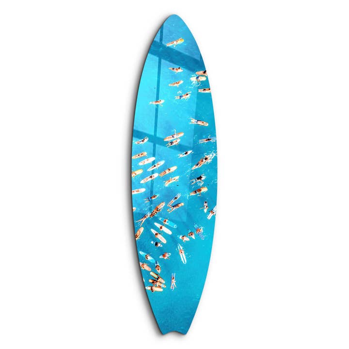 Artdesigna KG - Wholesale Wall Accent - Surf's Up | Surfboard Glass Wall Art
