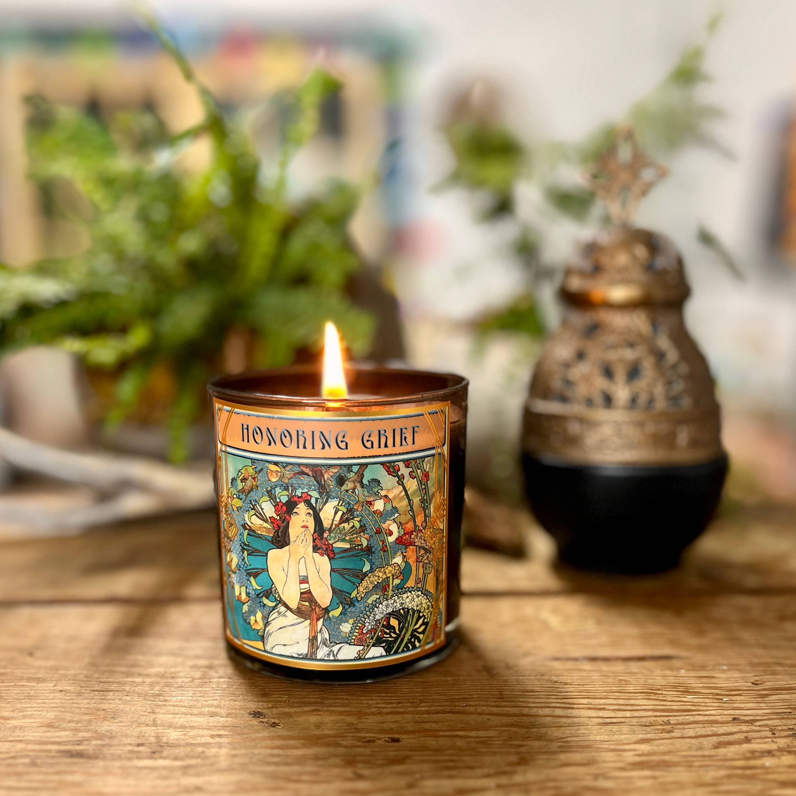 Magic Fairy Candles - Wholesale Jar/Filled Candle - 8.5oz Honoring Grief Candle0