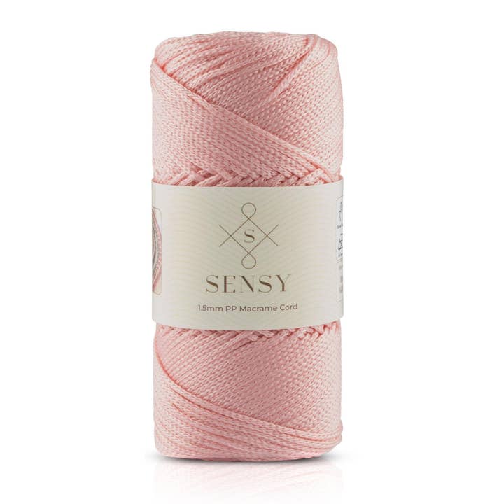 Sensy - Wholesale Craft supplies - Sensy Premium 1.5mm - 164 yards 100% Polyester Macrame Cord15