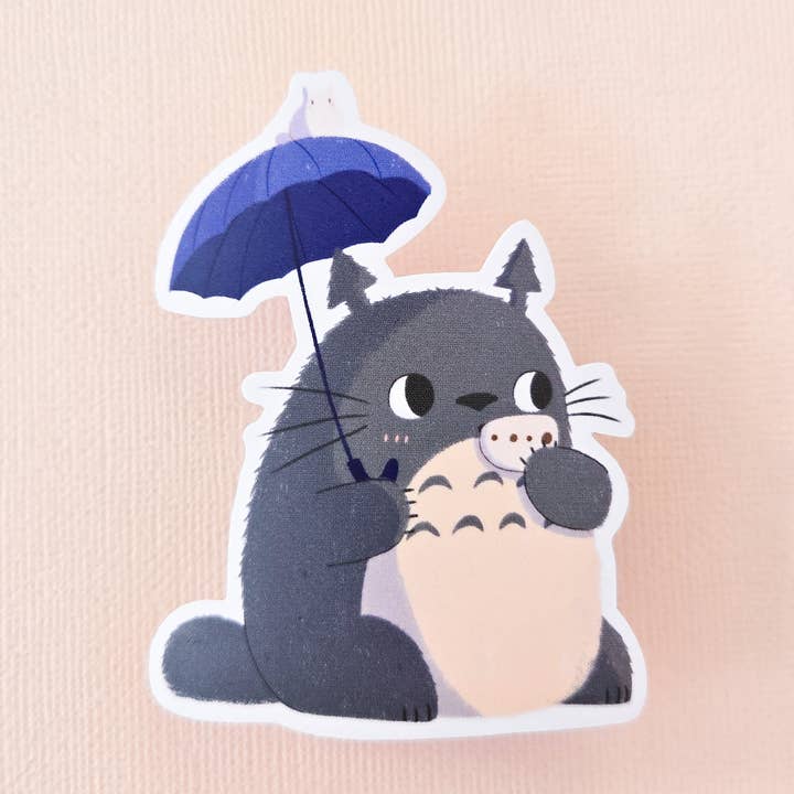Studio Ghibli Inspired Stickers for wholesale by Teeny Wonders, Art by Ariana Padron