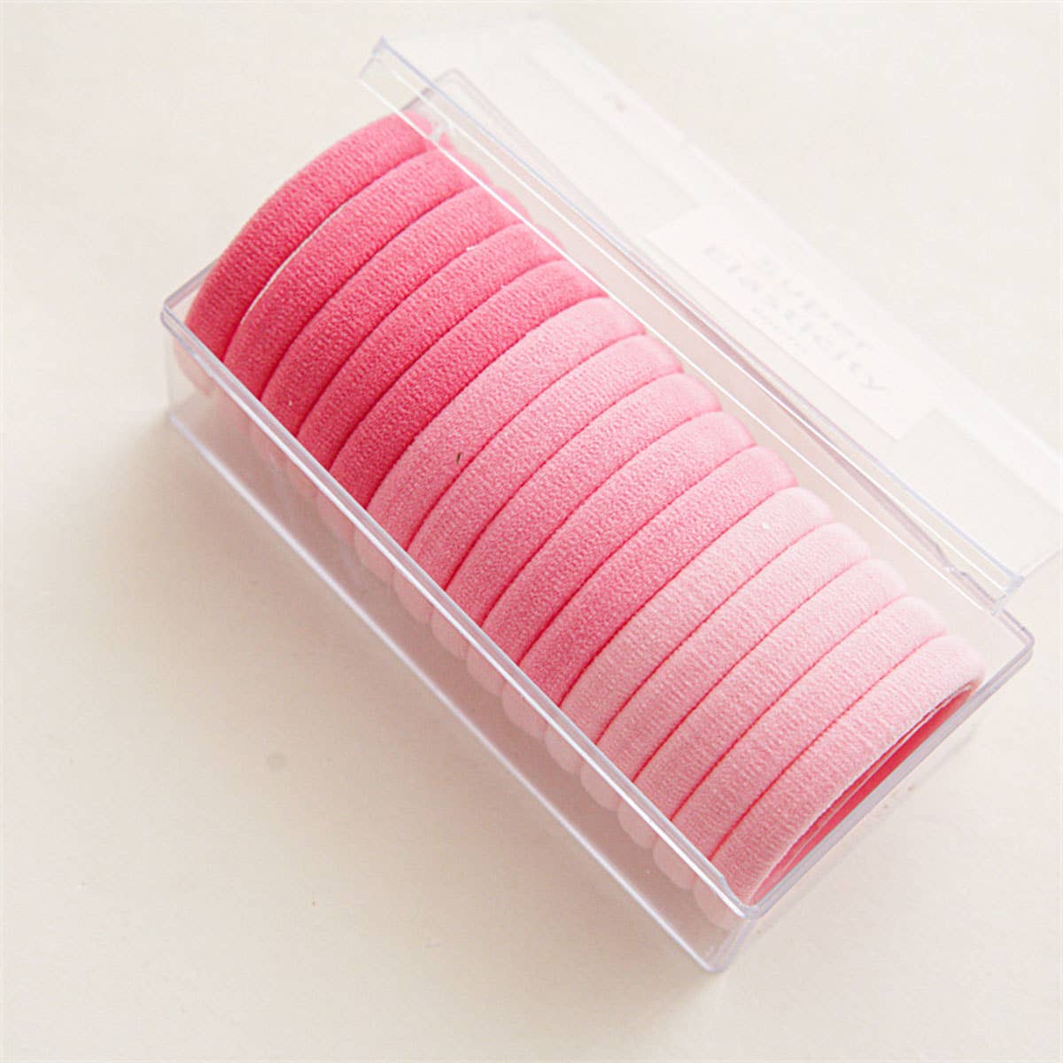 ACCITY - Wholesale Hair Tie - 15PCS/BOX SUPER STRETCHY ELASTIC HAIR TIES_CWAHA03355