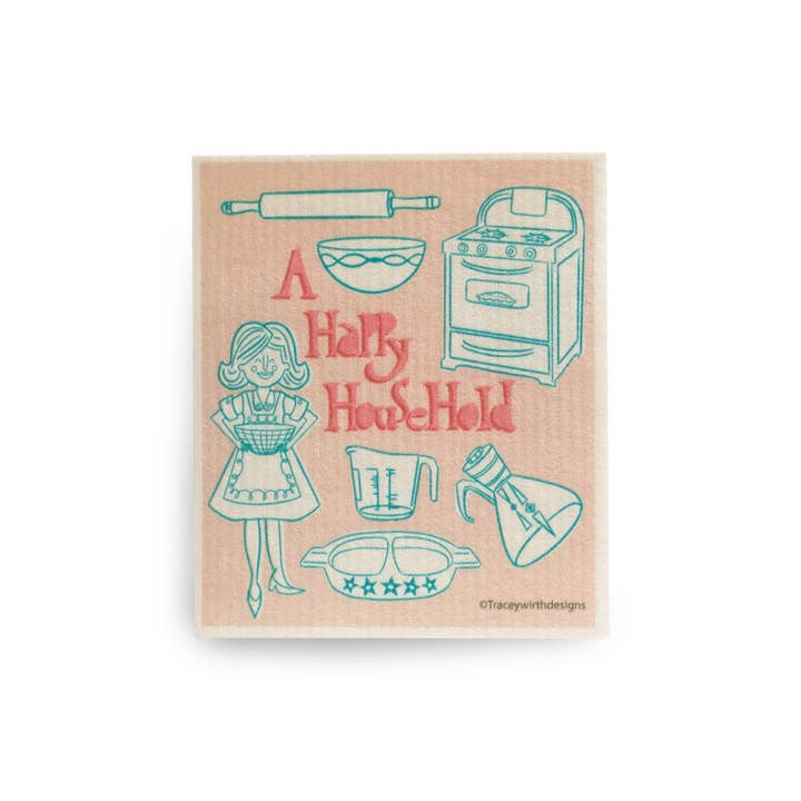 Tracey Wirth Designs - Wholesale Dishcloth - A set of 2 Swedish Dish Cloths8