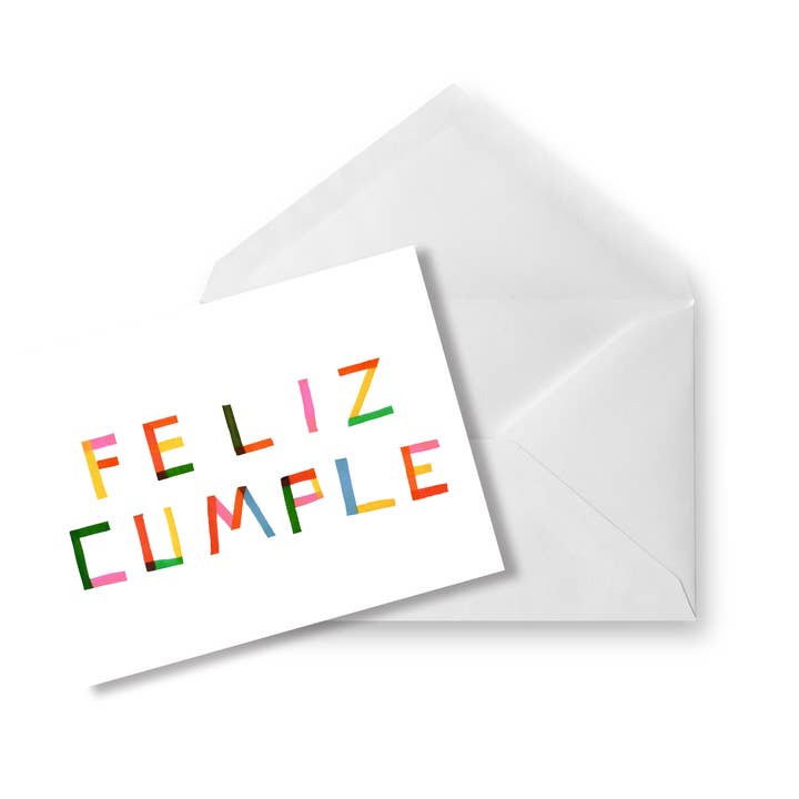 Lettrage CARD Cumple pour la vente par Holalola
