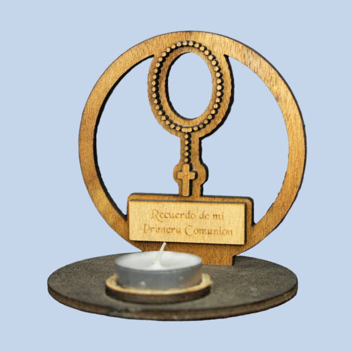 Souvenir Prima Comunione (Portacandela) con 5 modelli per la vendita all'ingrosso da parte di Qcuqui