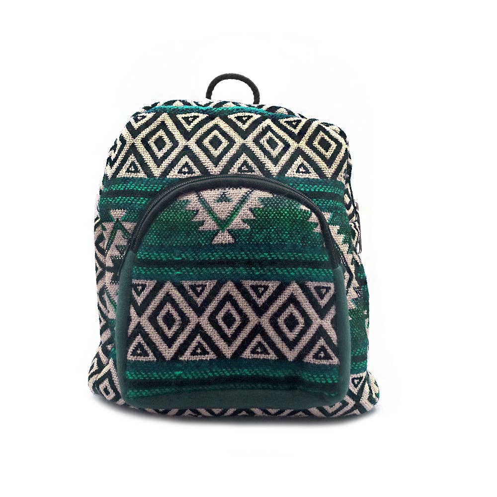 Pichincha - Vente Sac à dos – femme - Sac à dos équatorien à rayures tribales Mini « Baby »10