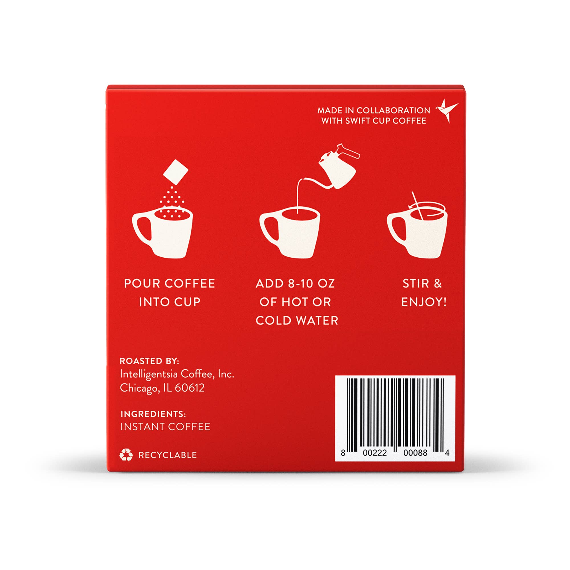 Intelligentsia Coffee - Wholesale Instant Coffee/Espresso - Instant Coffee House Blend (10/case)2