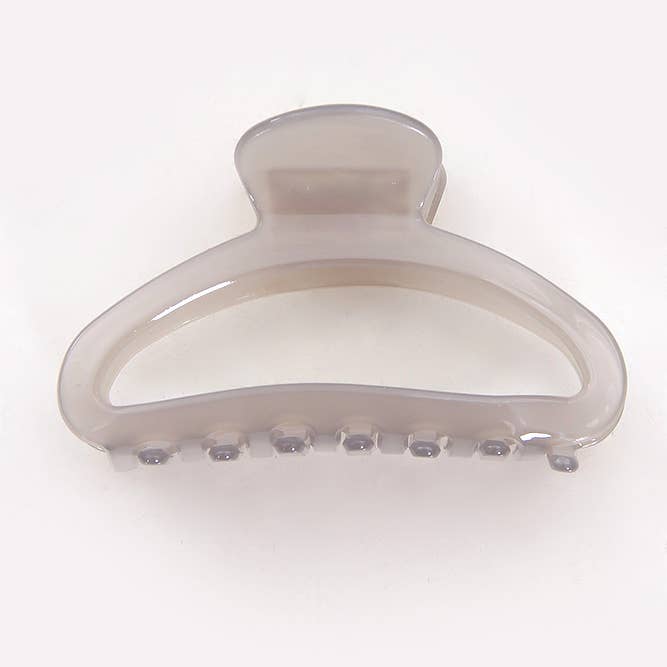 Hana - Wholesale Hair Clip - Women's - Solid Open Hair Claw Clip