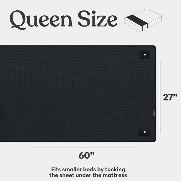GAYA - Wholesale Bed Runner - King, Queen, Full Leather Sleep Improving Grounding Mat