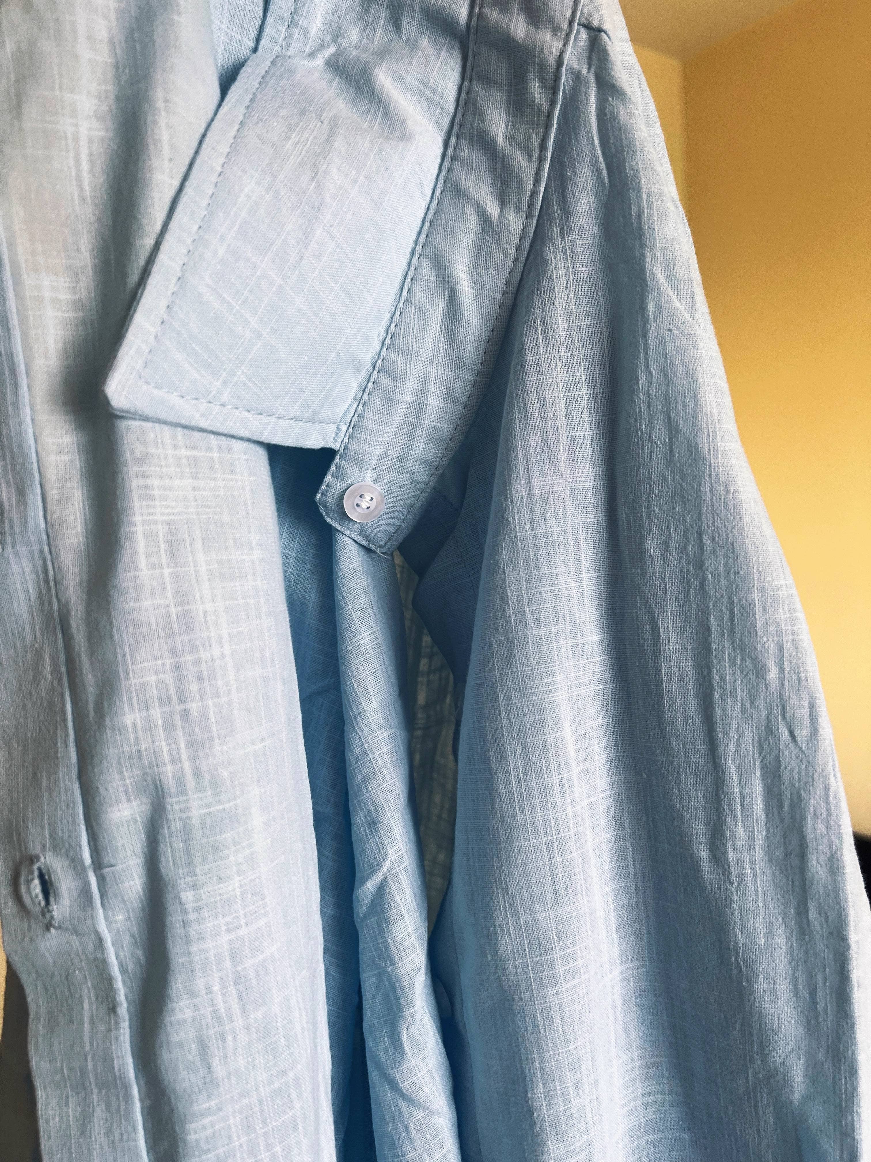 HIDDENBRAND - Wholesale Button Down Shirt - Women's - cotton linen blend button down shirt3