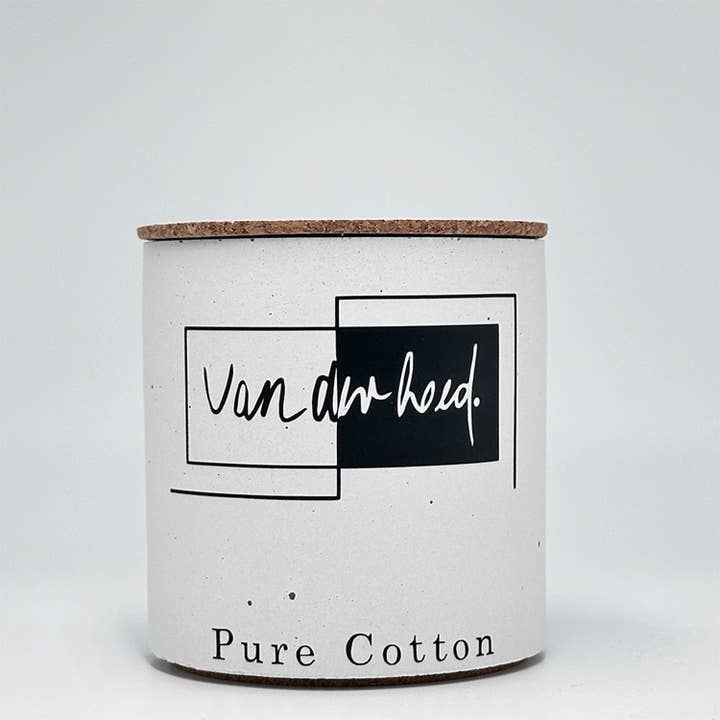 Van der hoed - Wholesale Jar/Filled Candle - Pure Cotton - scented candle, 100% handmade1