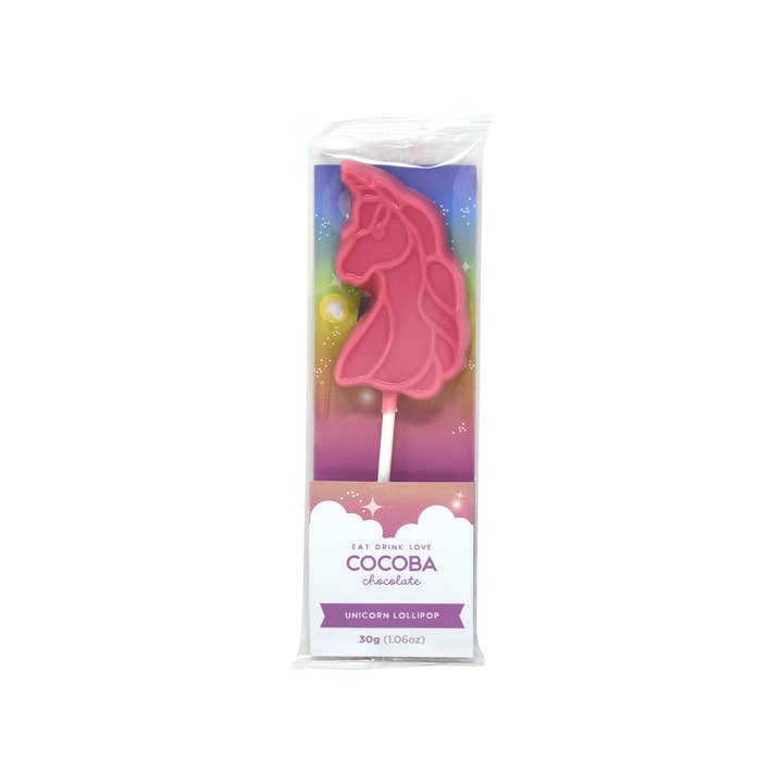 Cocoba – wholesale Klubba – Rosa choklad enhörningsklubbor
