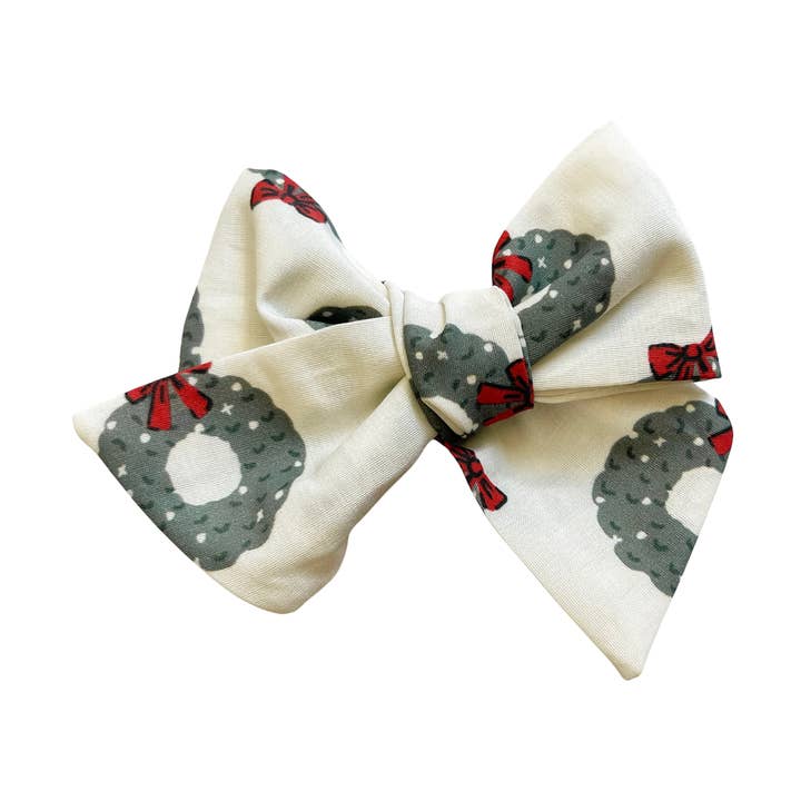 Festive Wreaths | Bow for wholesale by Wildflowers + Cotton