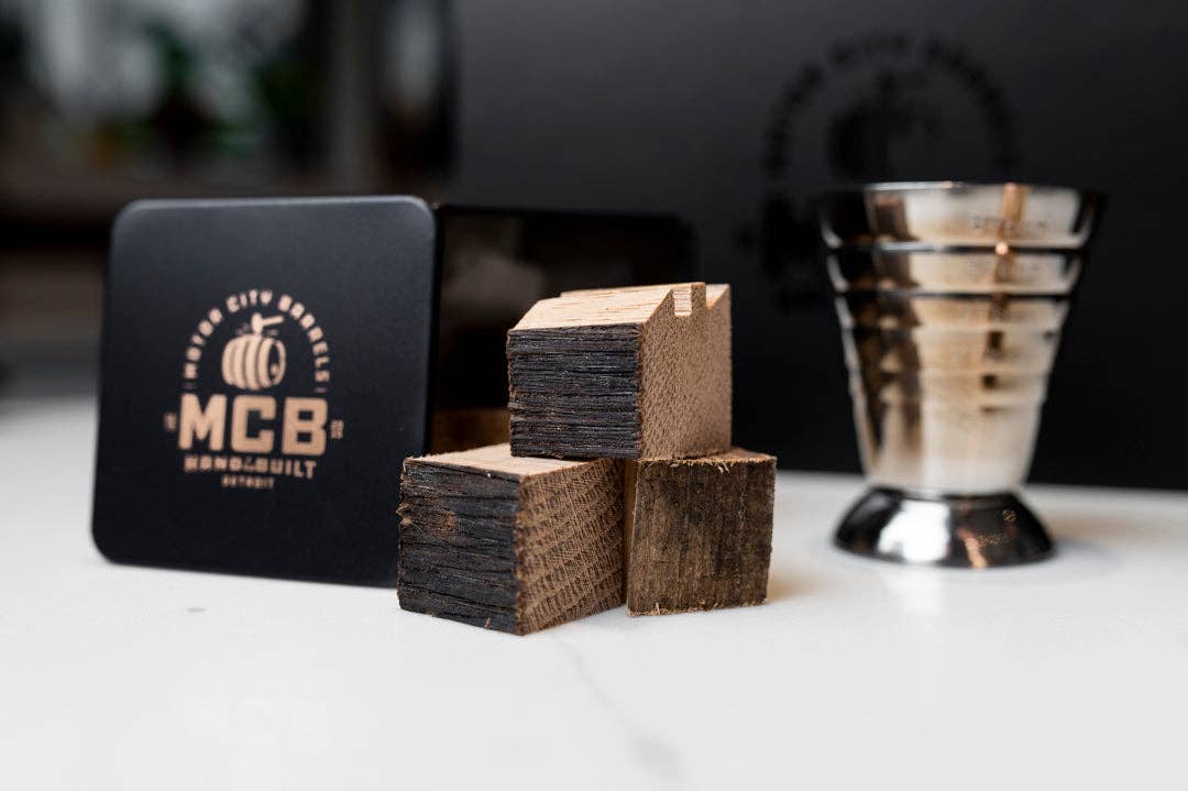Motor City Barrels - Wholesale DIY Drink Kit - Cubed Series Barrel Smoked Cocktail Kit9