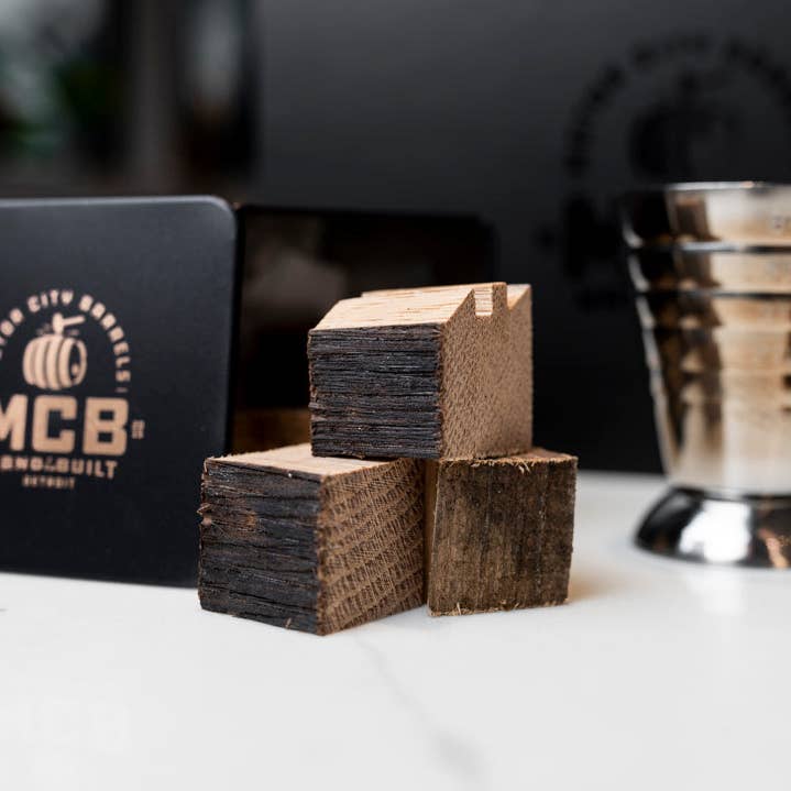 Motor City Barrels - Wholesale DIY drink kit - Cubed Series Barrel Smoked Cocktail Kit9