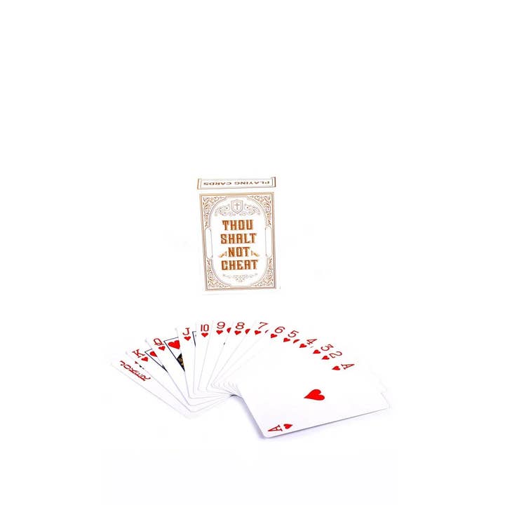 Swanson Christian Products - Wholesale Playing Cards - Playing Cards Traditional Thou Shalt - Pack of 31