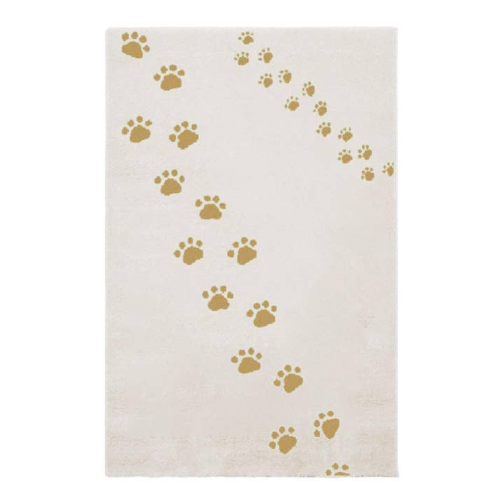 Soft and easy to maintain children's rug EMPREINTES D'OURS for wholesale by AFK Living