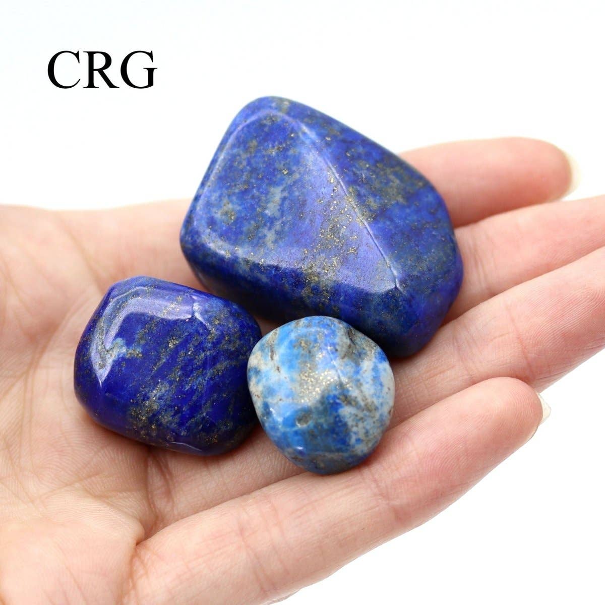 Crystal River Gems LLC - Vente Pierre et cristal de spiritualité - Lapis Lazuli de qualité supérieure (taille 1 à 2 pouces), vente en gros, lots de cristaux et de minéraux2
