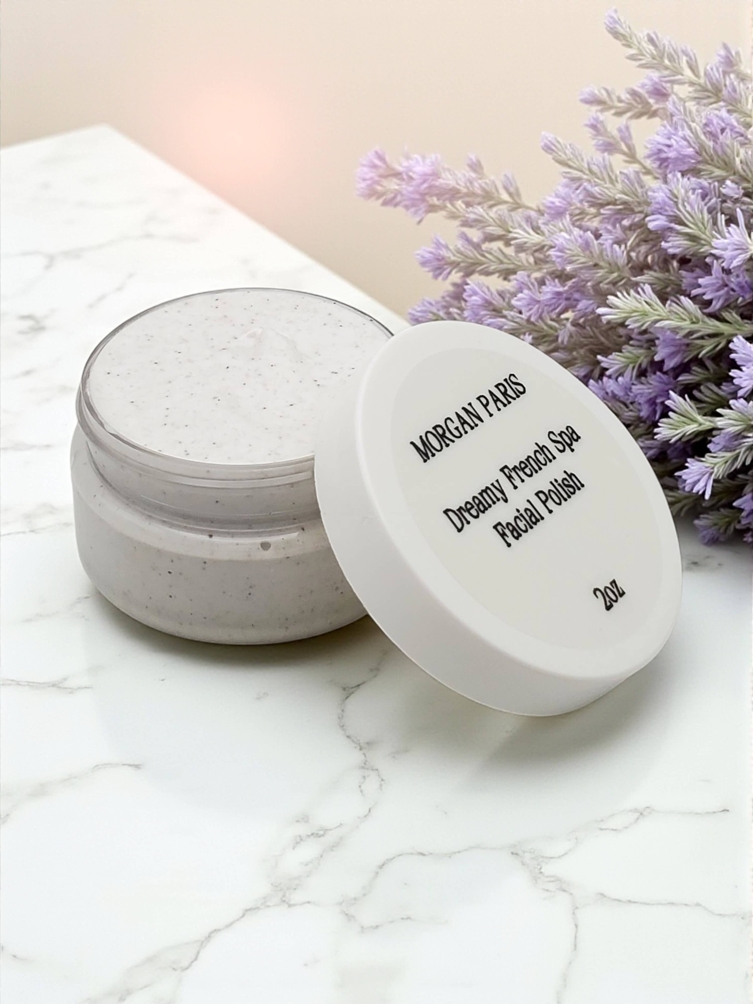 Morgan Paris Skin Boutique - Wholesale Facial Exfoliant/Scrub - Dreamy French Spa Facial Polish 2oz3
