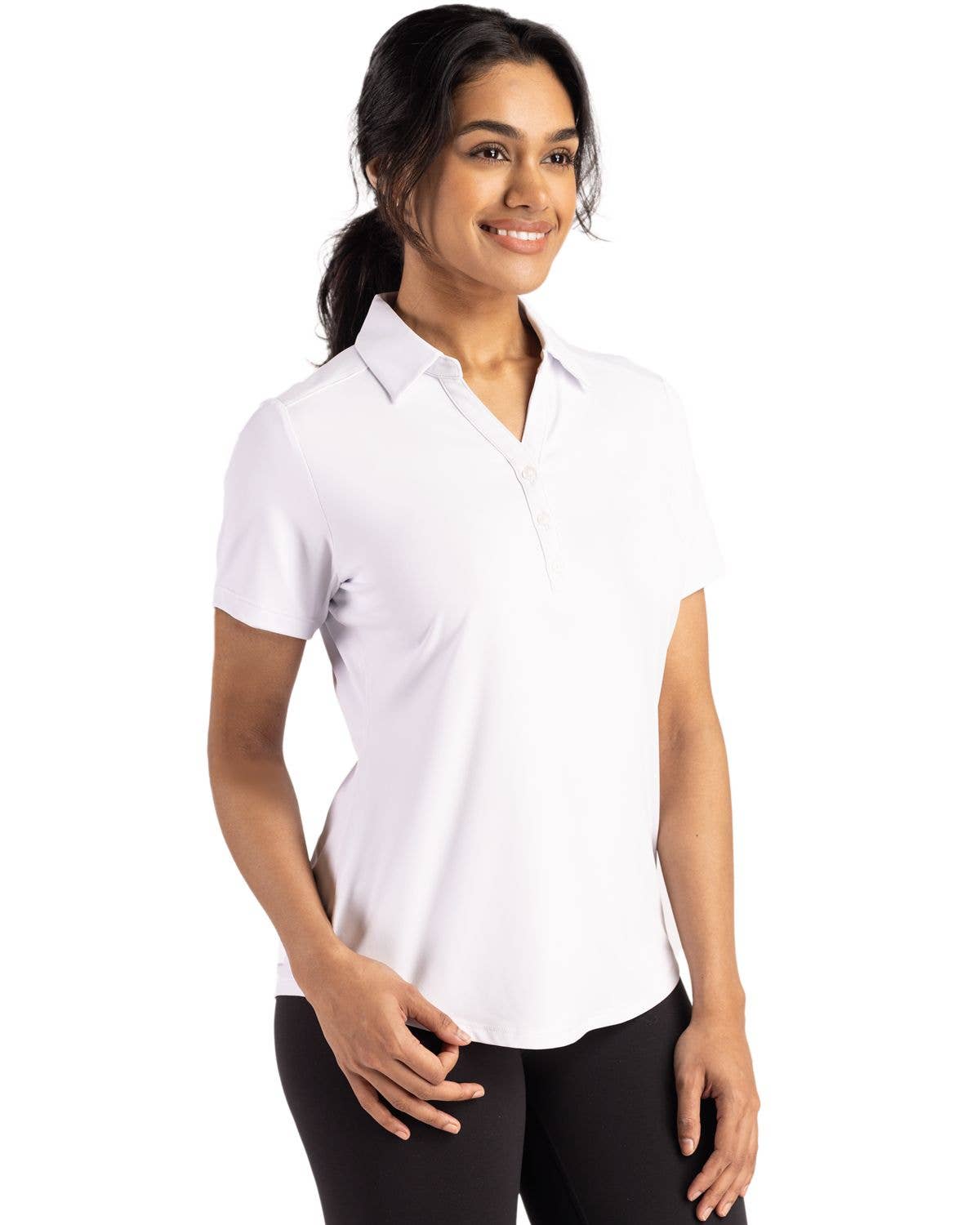 Cutter & Buck - Wholesale Polo - Women's - Cutter & Buck Forge Eco Stretch Womens Short Sleeve Polo48