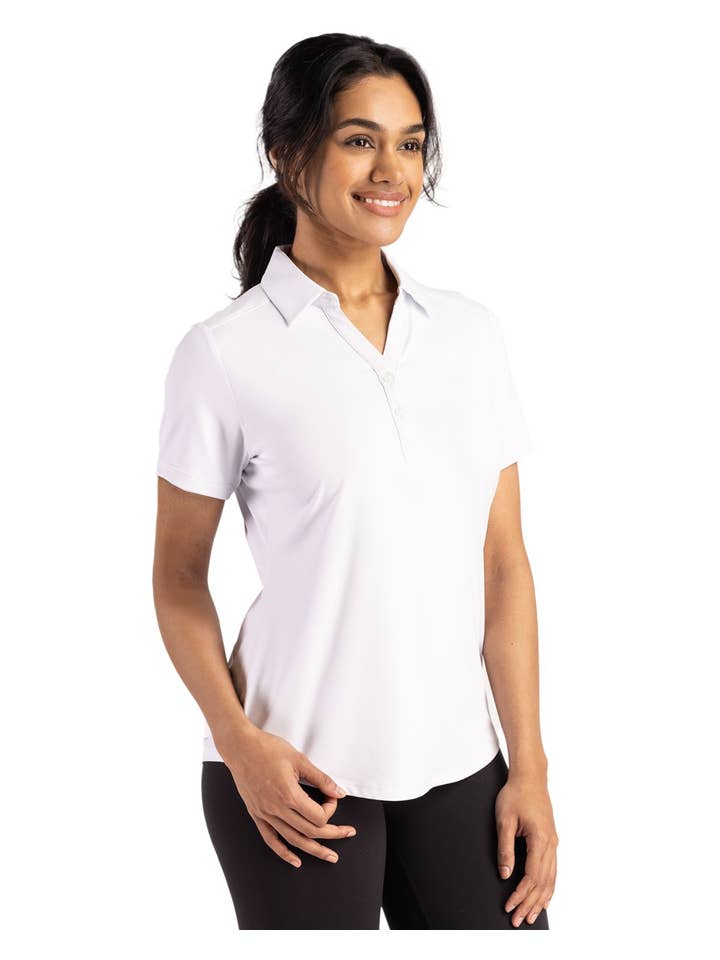 Cutter & Buck - Wholesale Polo - Women's - Cutter & Buck Forge Eco Stretch Womens Short Sleeve Polo48