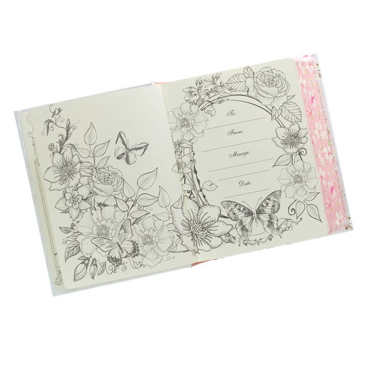 Christian Art Gifts - Wholesale Book - Adult - KJV My Promise Bible Hardcover, Pink Print